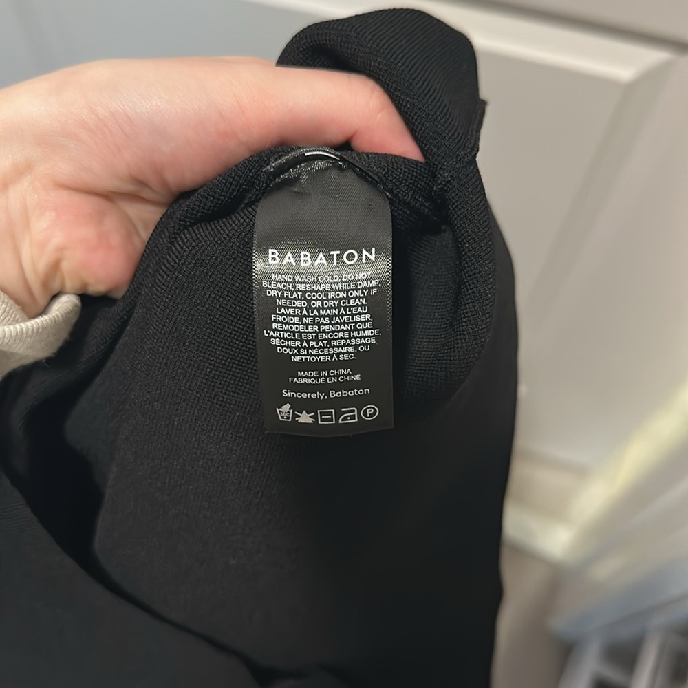 Aritzia Black Mini Dress - Picture 6 of 9
